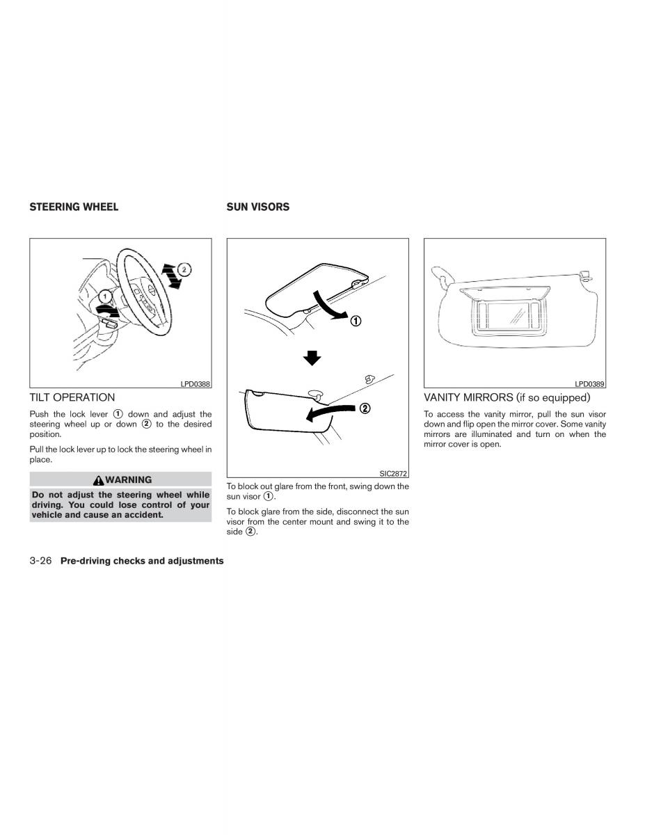 Nissan Sentra VI 6  owners manual / page 140