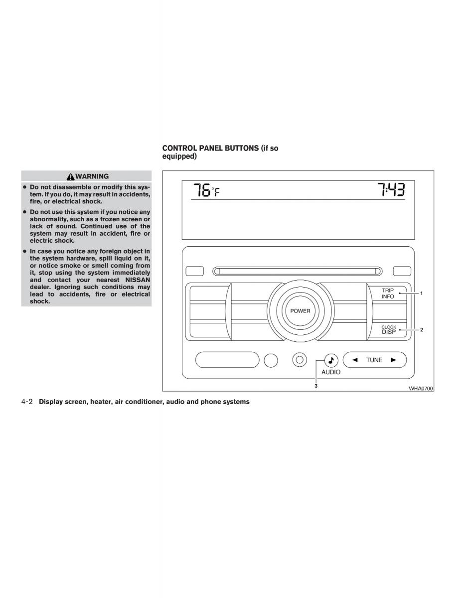 Nissan Sentra VI 6  owners manual / page 144