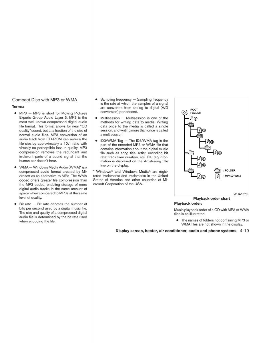 Nissan Sentra VI 6  owners manual / page 161