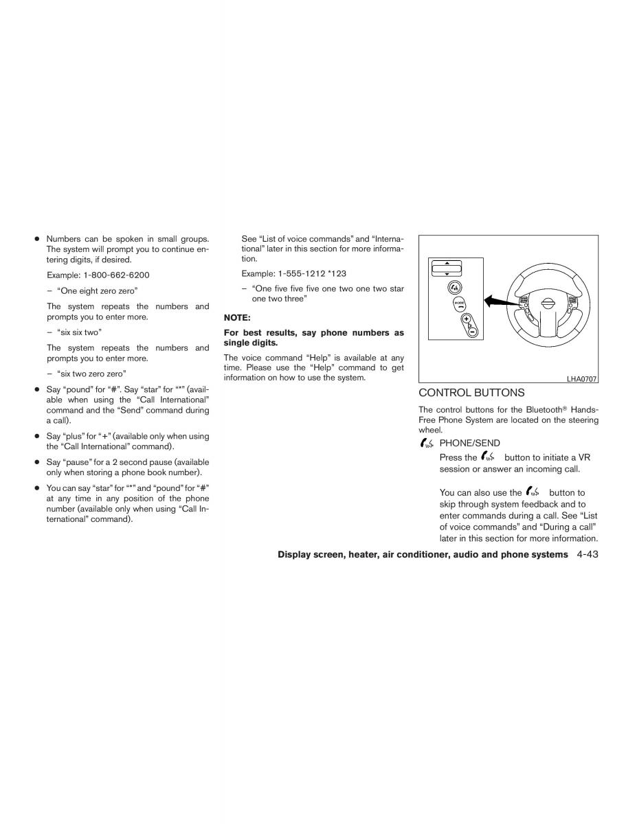 Nissan Sentra VI 6  owners manual / page 185