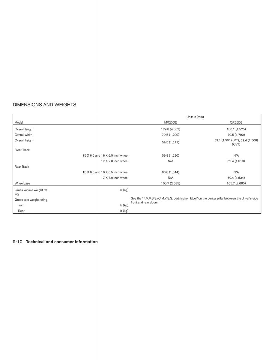 Nissan Sentra VI 6  owners manual / page 298