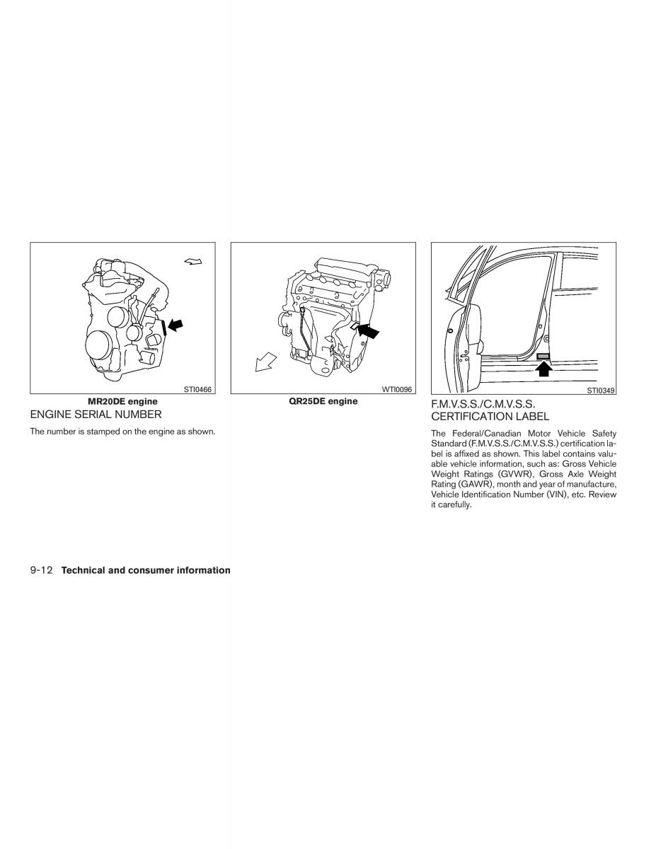 Nissan Sentra VI 6  owners manual / page 300