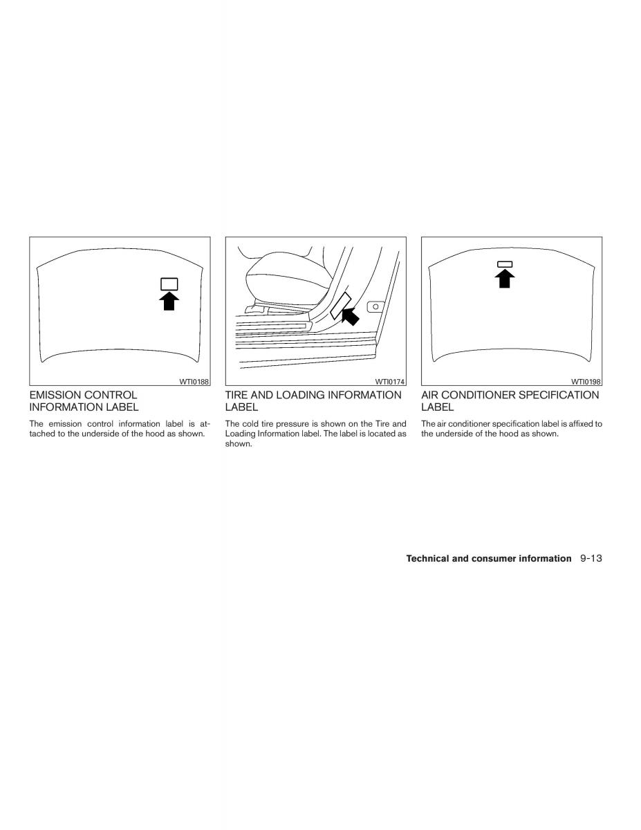 Nissan Sentra VI 6  owners manual / page 301