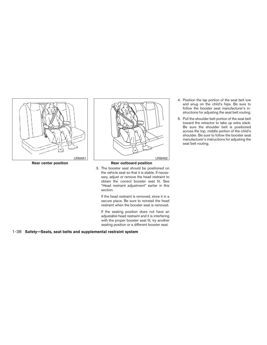 Nissan Sentra VI 6  owners manual / page 54