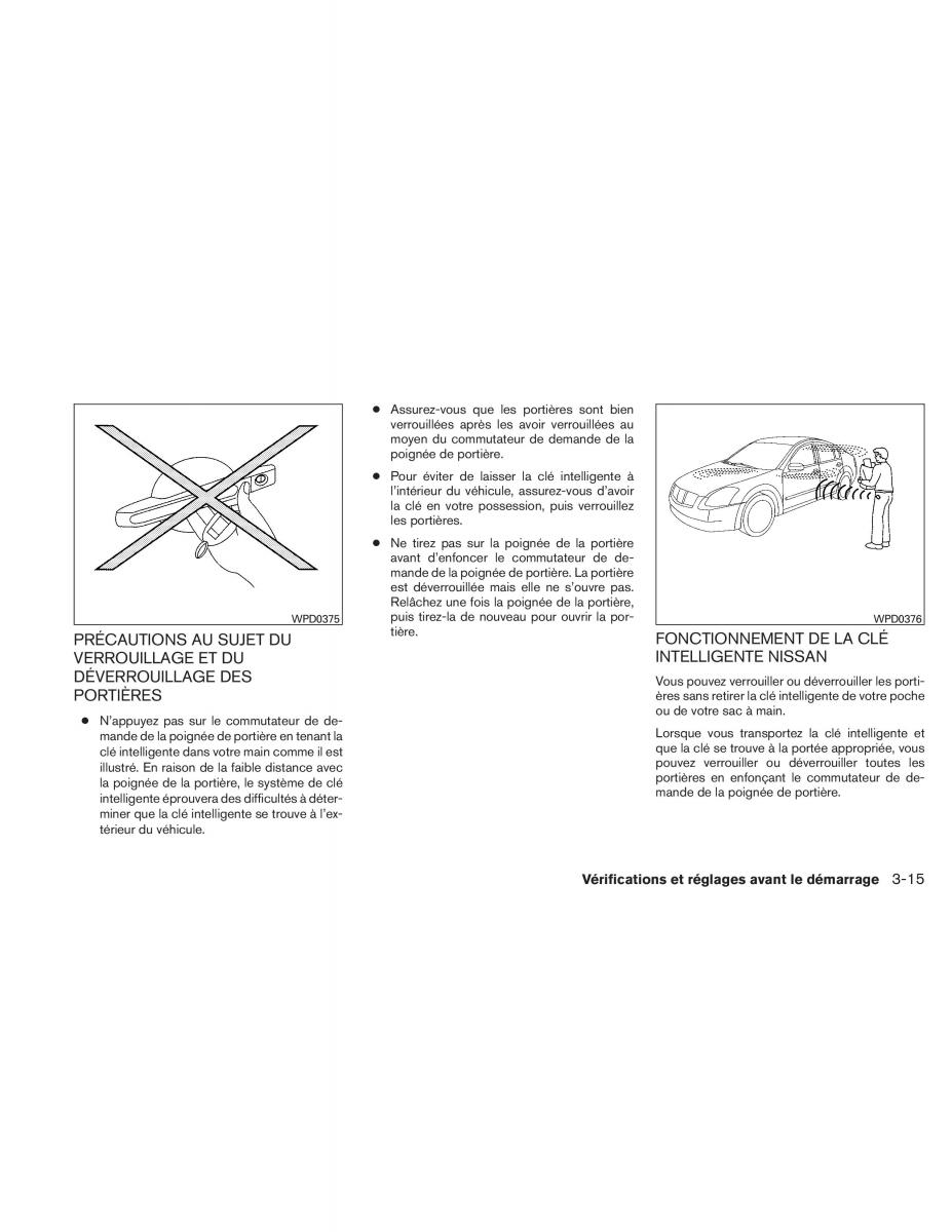 Nissan Sentra VI 6  manuel du proprietaire / page 148