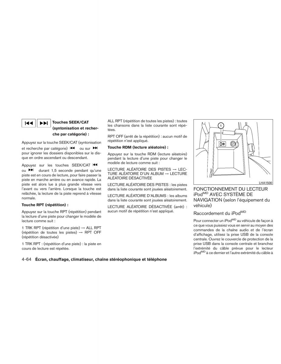 Nissan Sentra VI 6  manuel du proprietaire / page 231