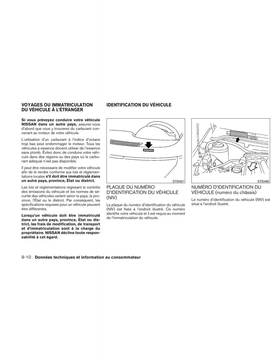 Nissan Sentra VI 6  manuel du proprietaire / page 371