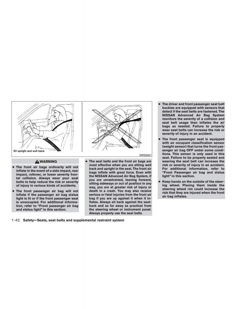 Nissan Sentra VII 7 B17 owners manual / page 59