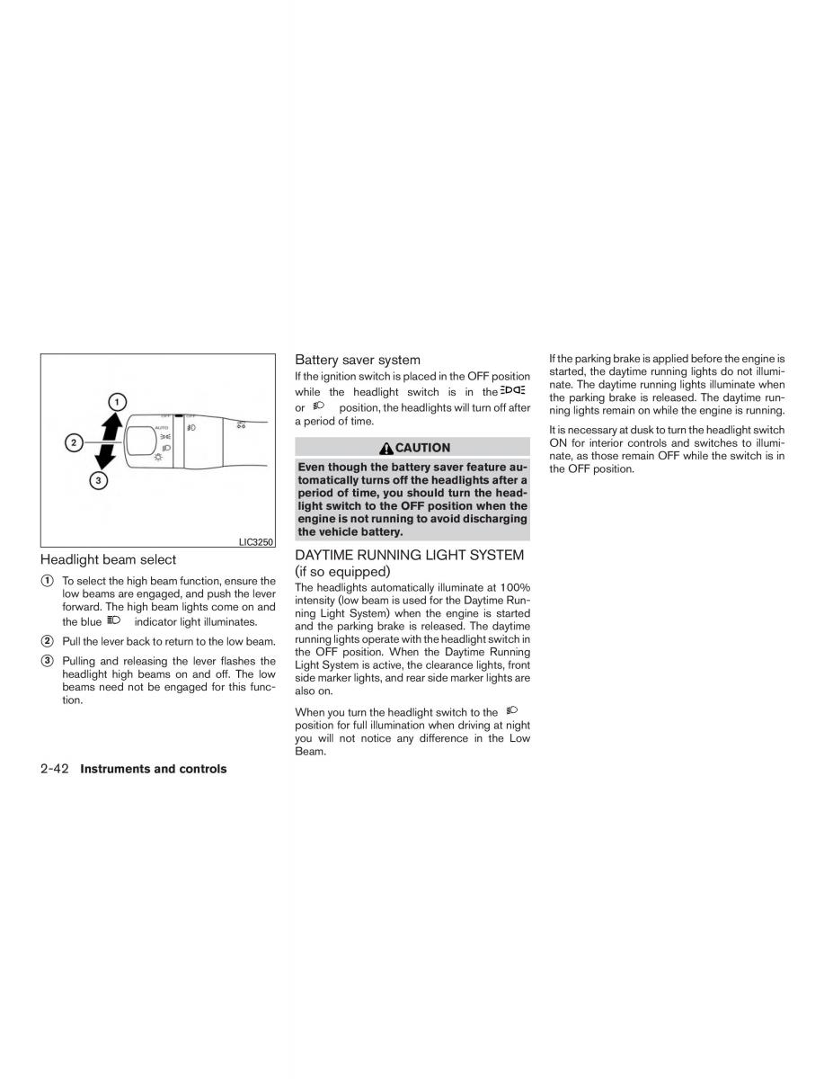 Nissan Sentra VII 7 B17 owners manual / page 121