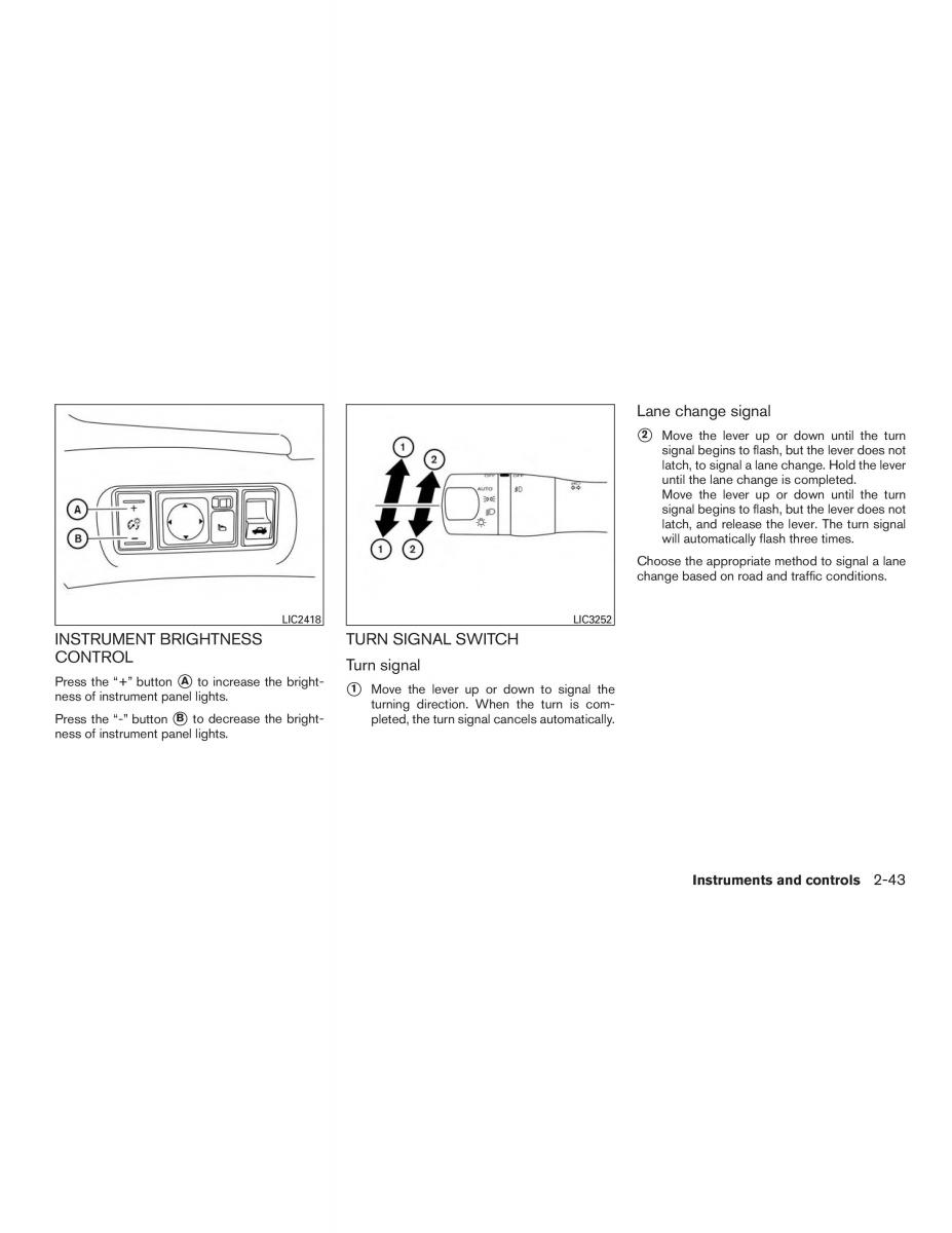 Nissan Sentra VII 7 B17 owners manual / page 122