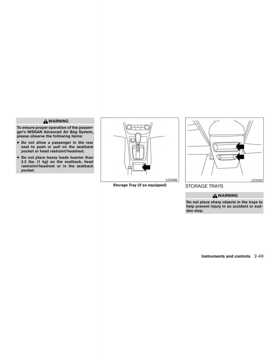 Nissan Sentra VII 7 B17 owners manual / page 128