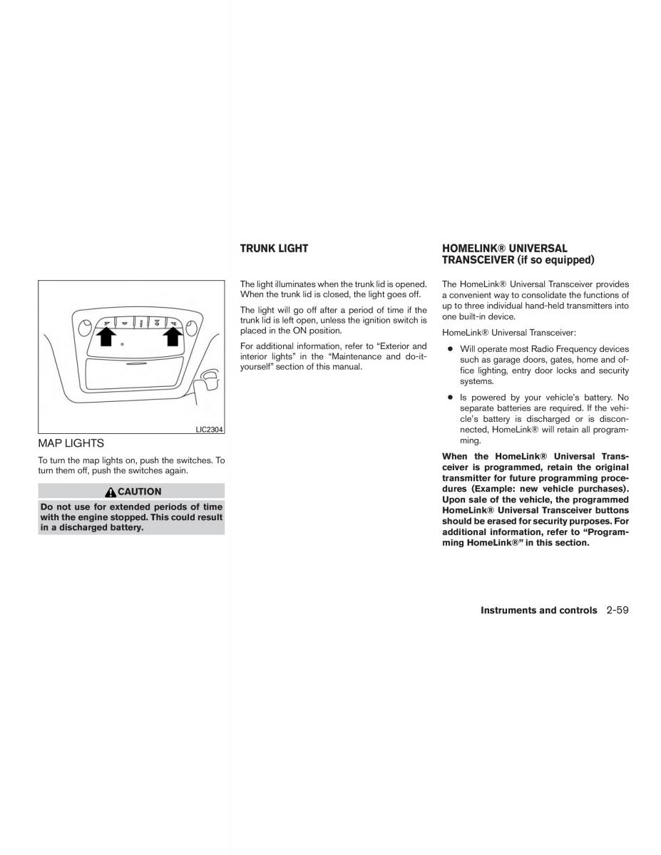 Nissan Sentra VII 7 B17 owners manual / page 138