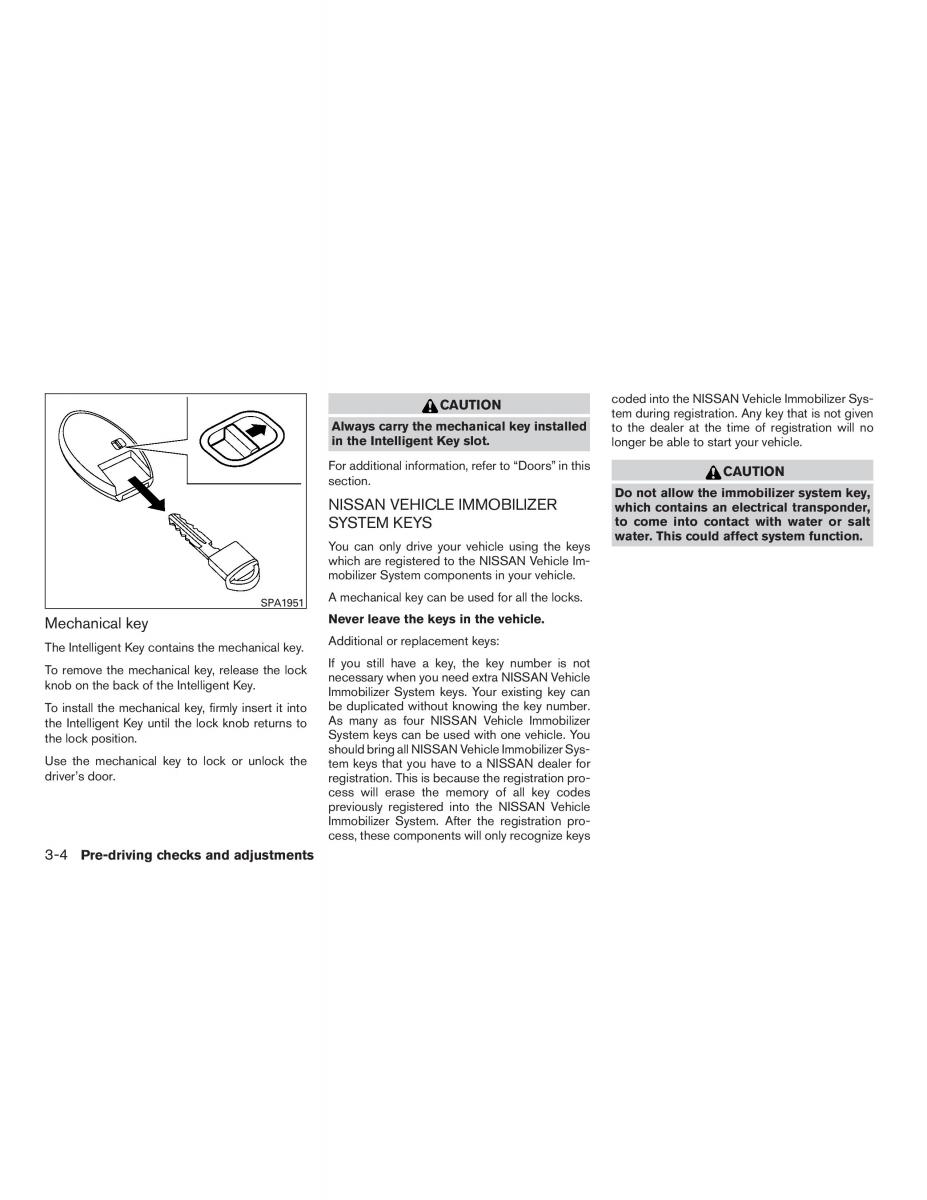 Nissan Sentra VII 7 B17 owners manual / page 147