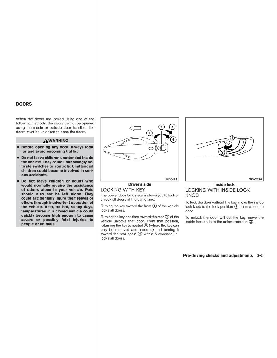 Nissan Sentra VII 7 B17 owners manual / page 148