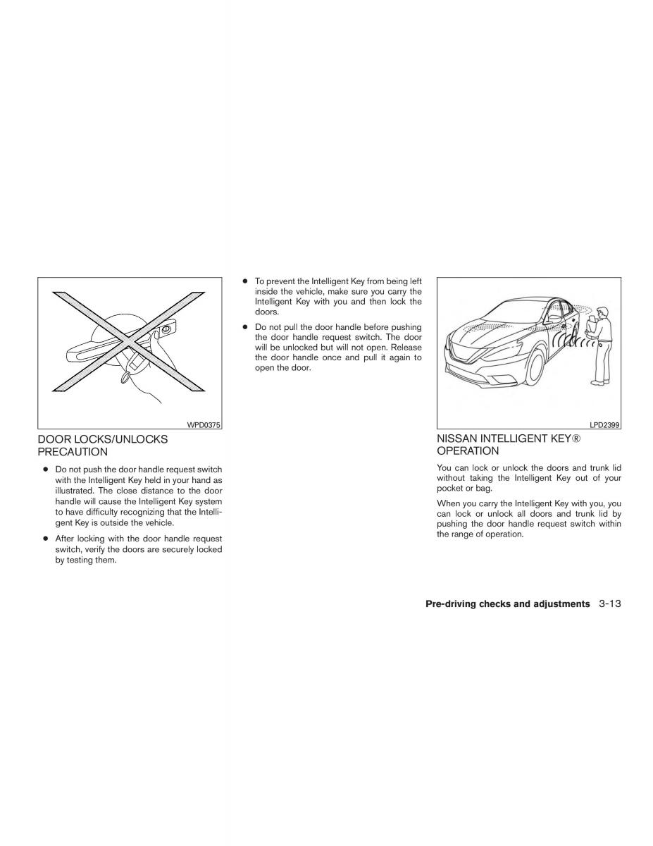 Nissan Sentra VII 7 B17 owners manual / page 156