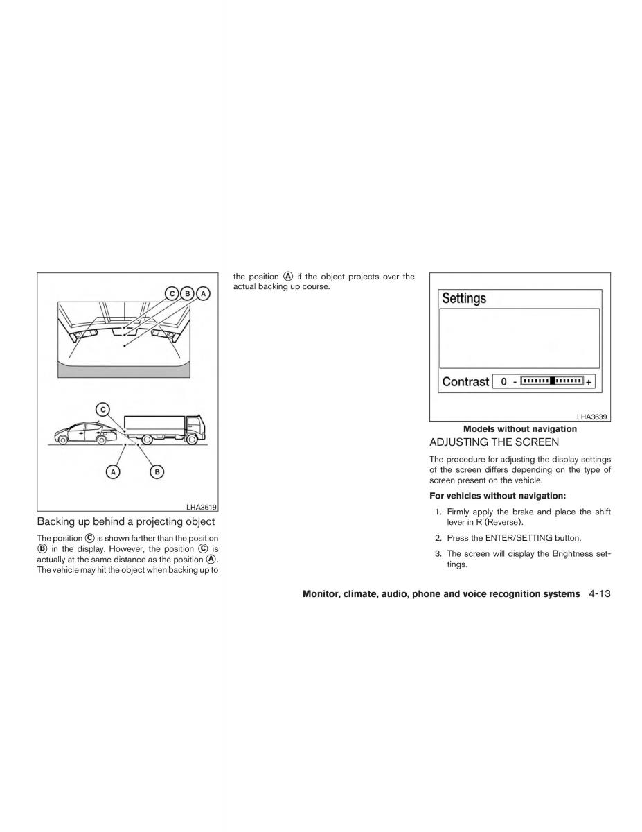 Nissan Sentra VII 7 B17 owners manual / page 186