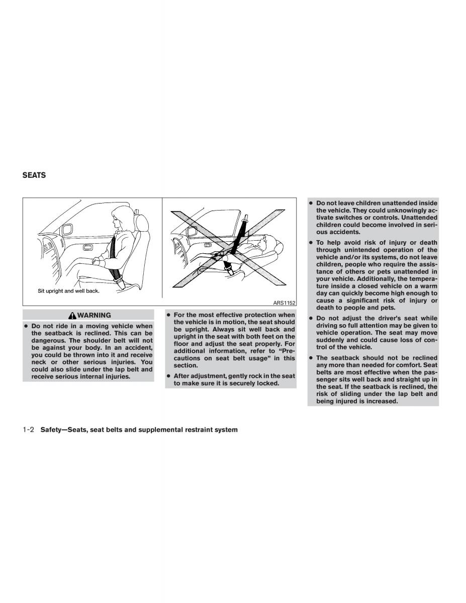 Nissan Sentra VII 7 B17 owners manual / page 19