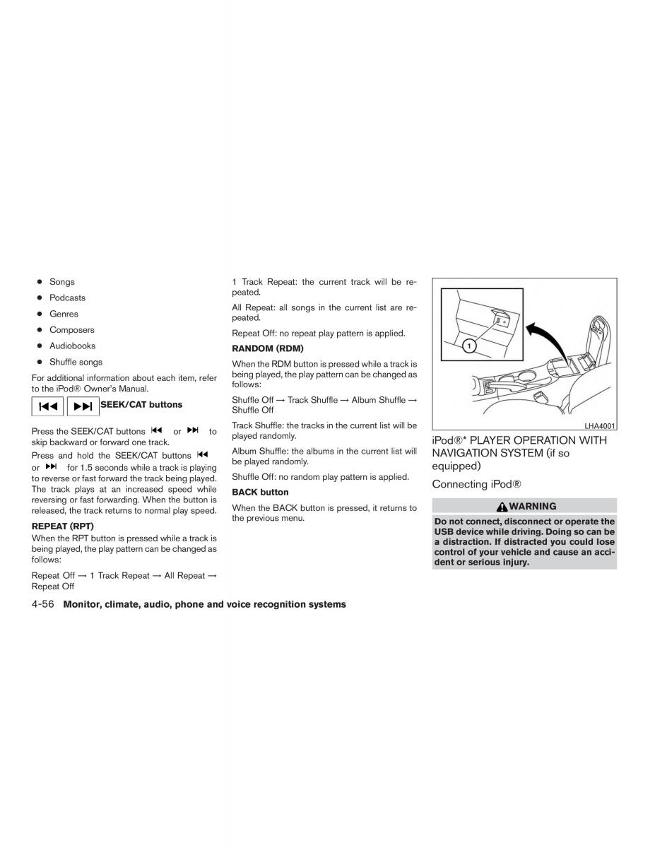 Nissan Sentra VII 7 B17 owners manual / page 229