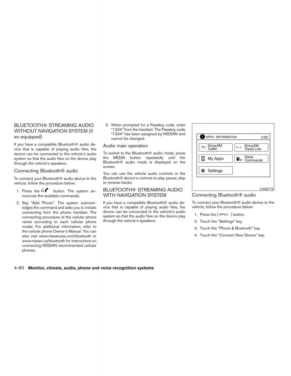 Nissan Sentra VII 7 B17 owners manual / page 233