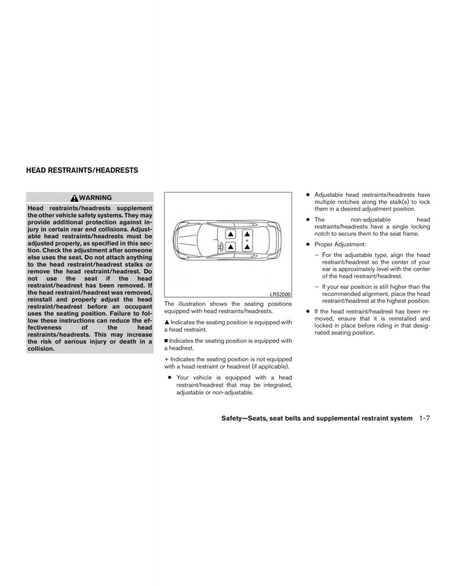 Nissan Sentra VII 7 B17 owners manual / page 24