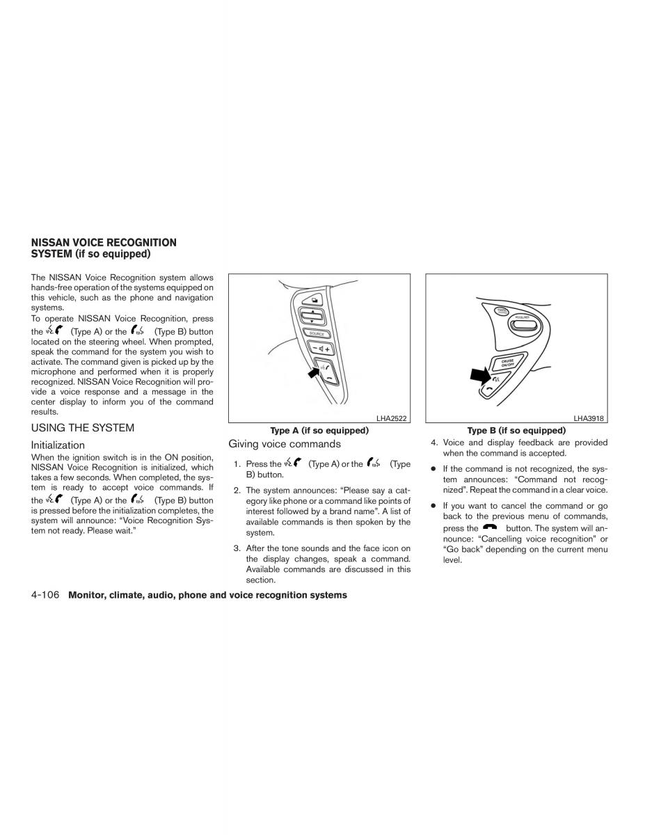 Nissan Sentra VII 7 B17 owners manual / page 279