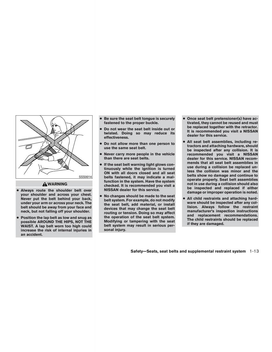 Nissan Sentra VII 7 B17 owners manual / page 30