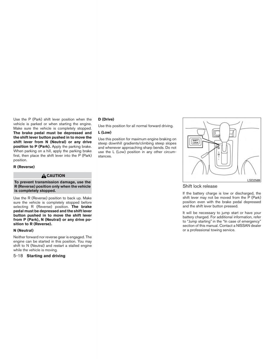 Nissan Sentra VII 7 B17 owners manual / page 303