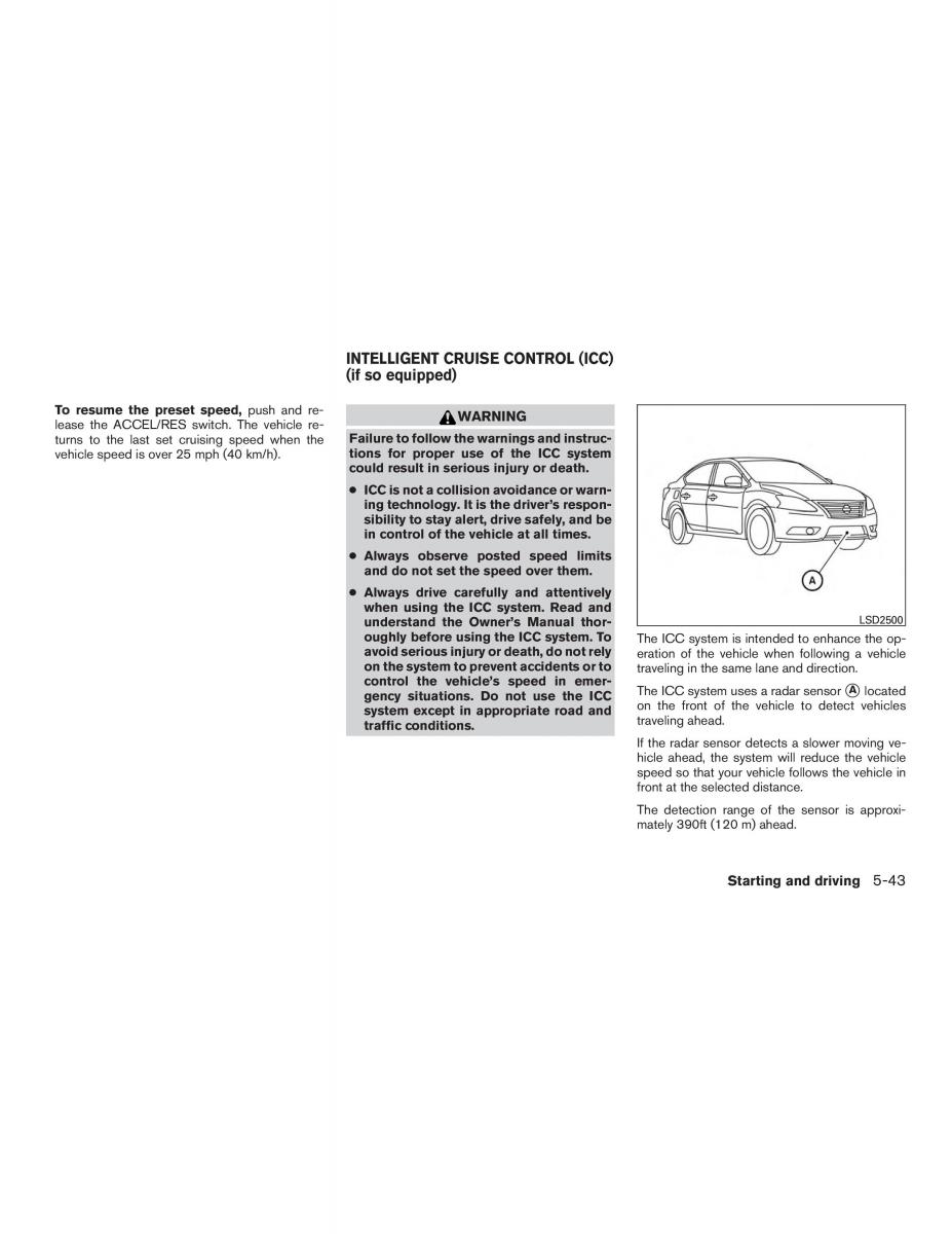 Nissan Sentra VII 7 B17 owners manual / page 328