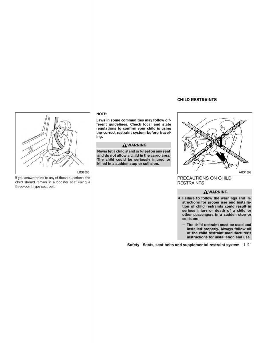 Nissan Sentra VII 7 B17 owners manual / page 38