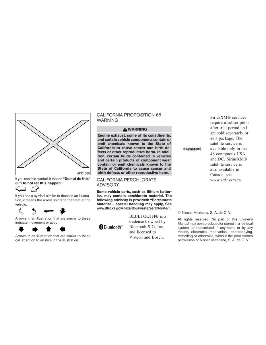 Nissan Sentra VII 7 B17 owners manual / page 4