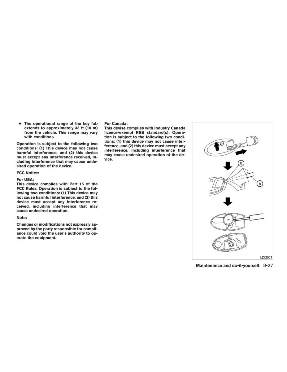 Nissan Sentra VII 7 B17 owners manual / page 408