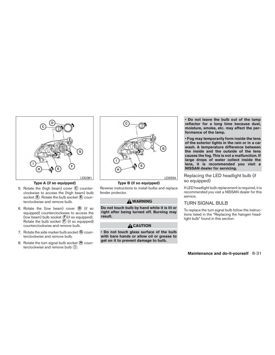 Nissan Sentra VII 7 B17 owners manual / page 412