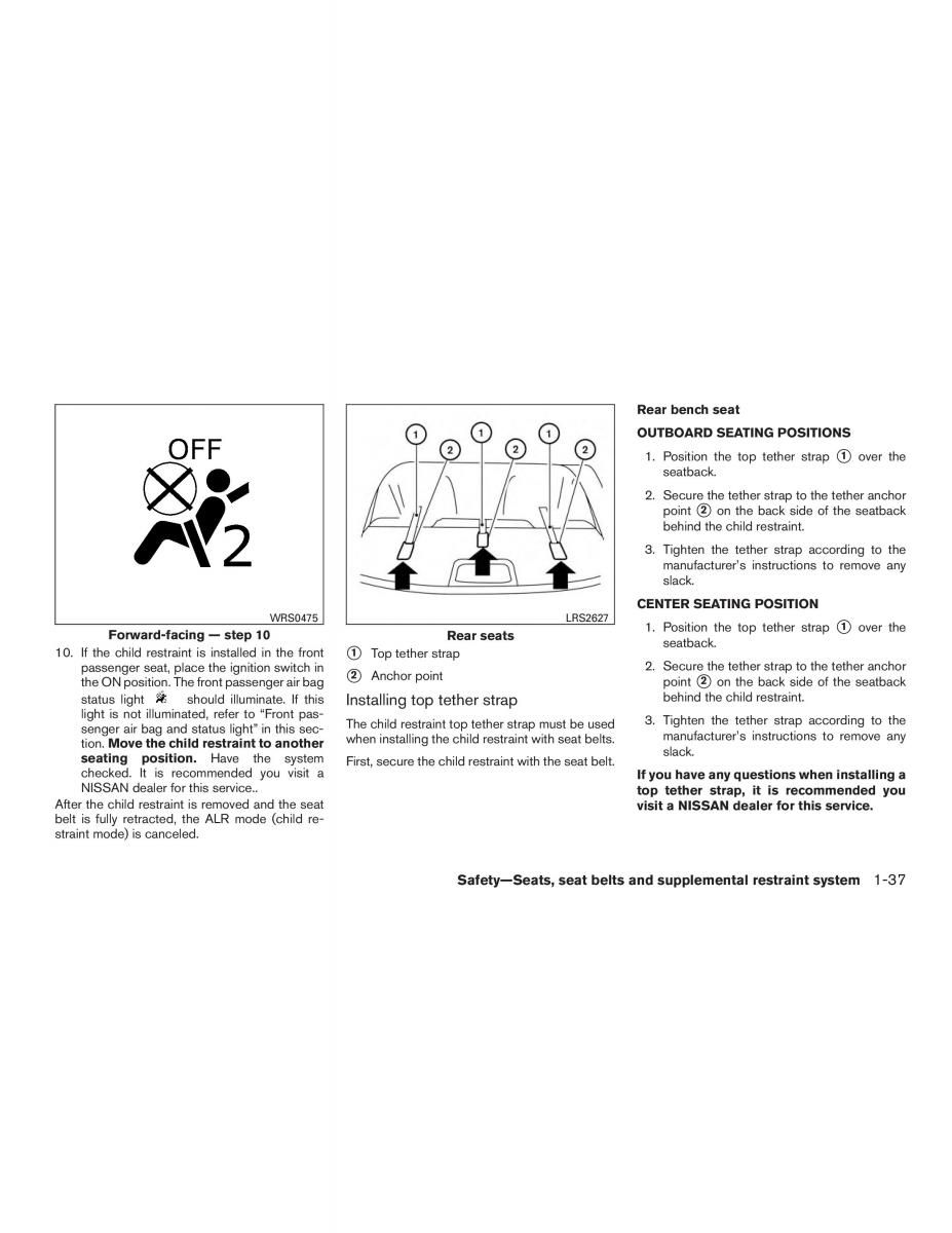 Nissan Sentra VII 7 B17 owners manual / page 54