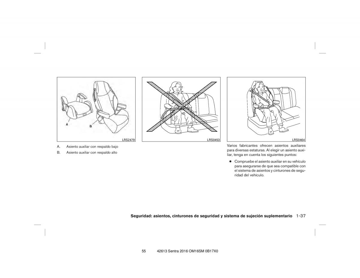 Nissan Sentra VII 7 B17 manual del propietario / page 55