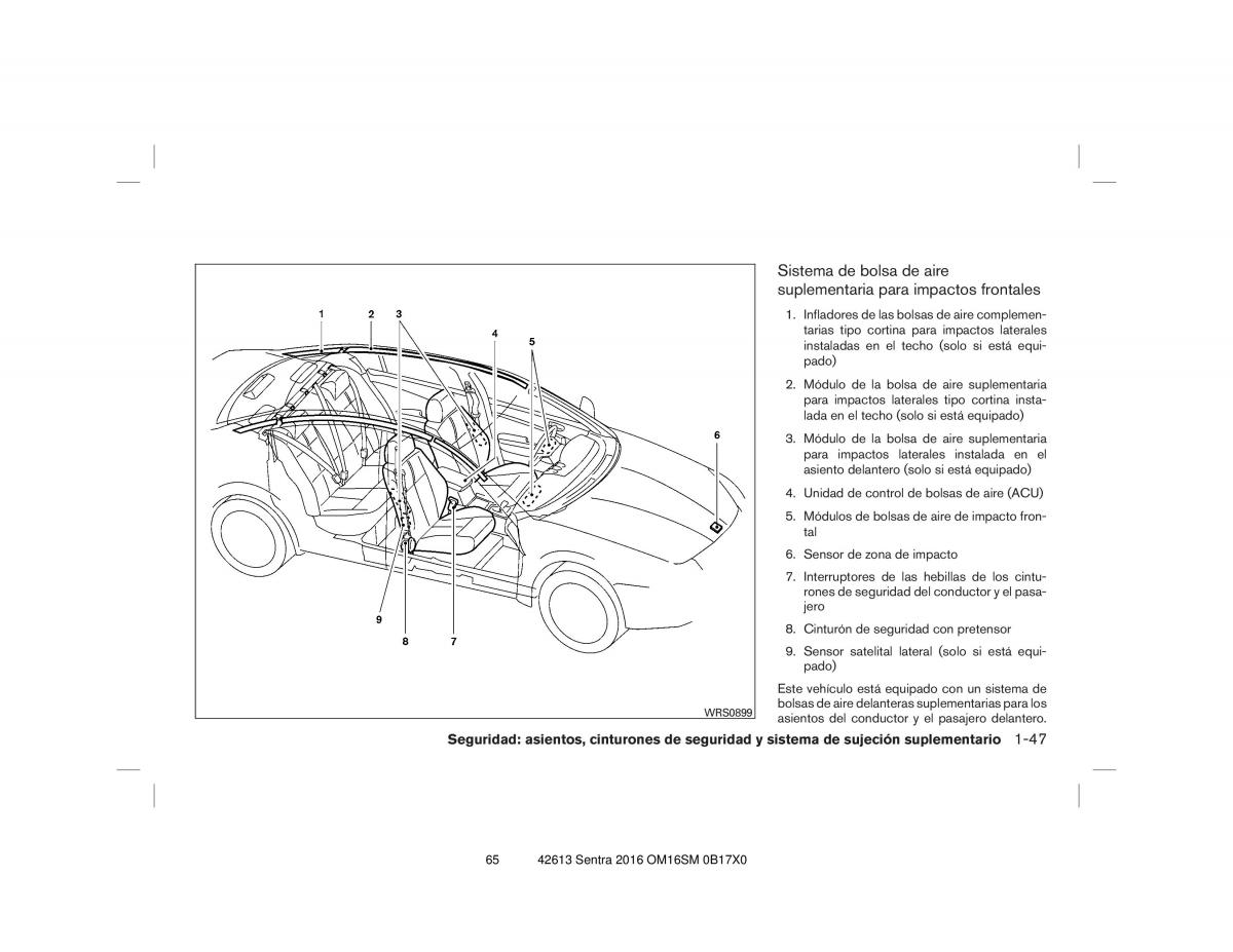 Nissan Sentra VII 7 B17 manual del propietario / page 65