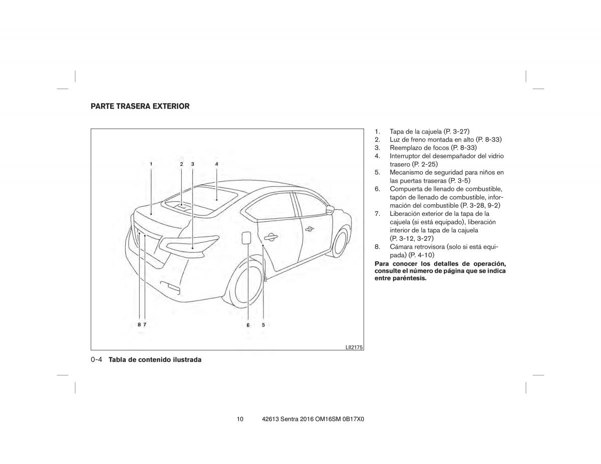 Nissan Sentra VII 7 B17 manual del propietario / page 10