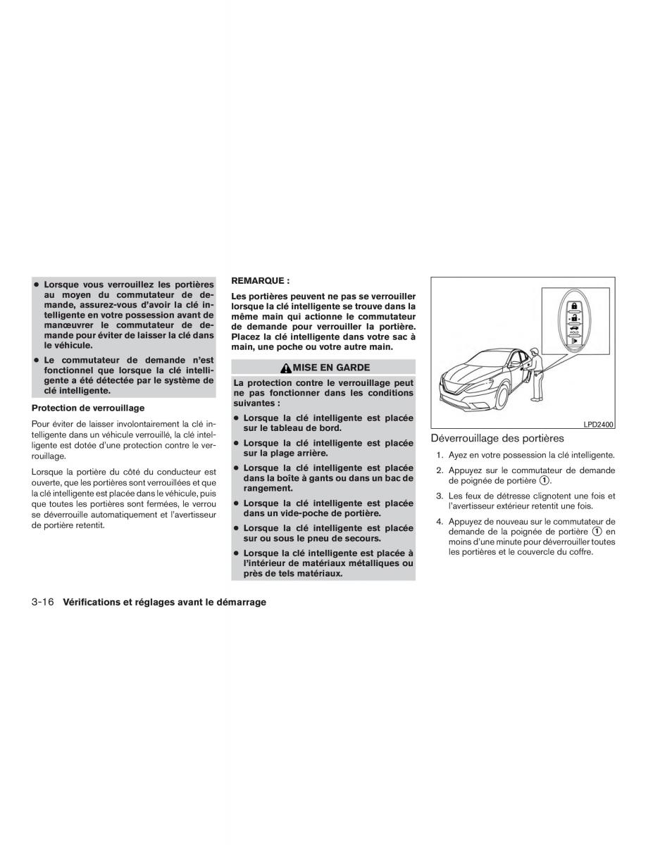 Nissan Sentra VII 7 B17 manuel du proprietaire / page 181