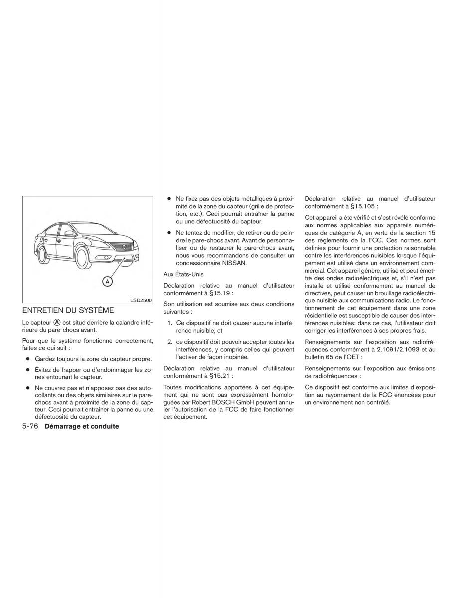 Nissan Sentra VII 7 B17 manuel du proprietaire / page 403