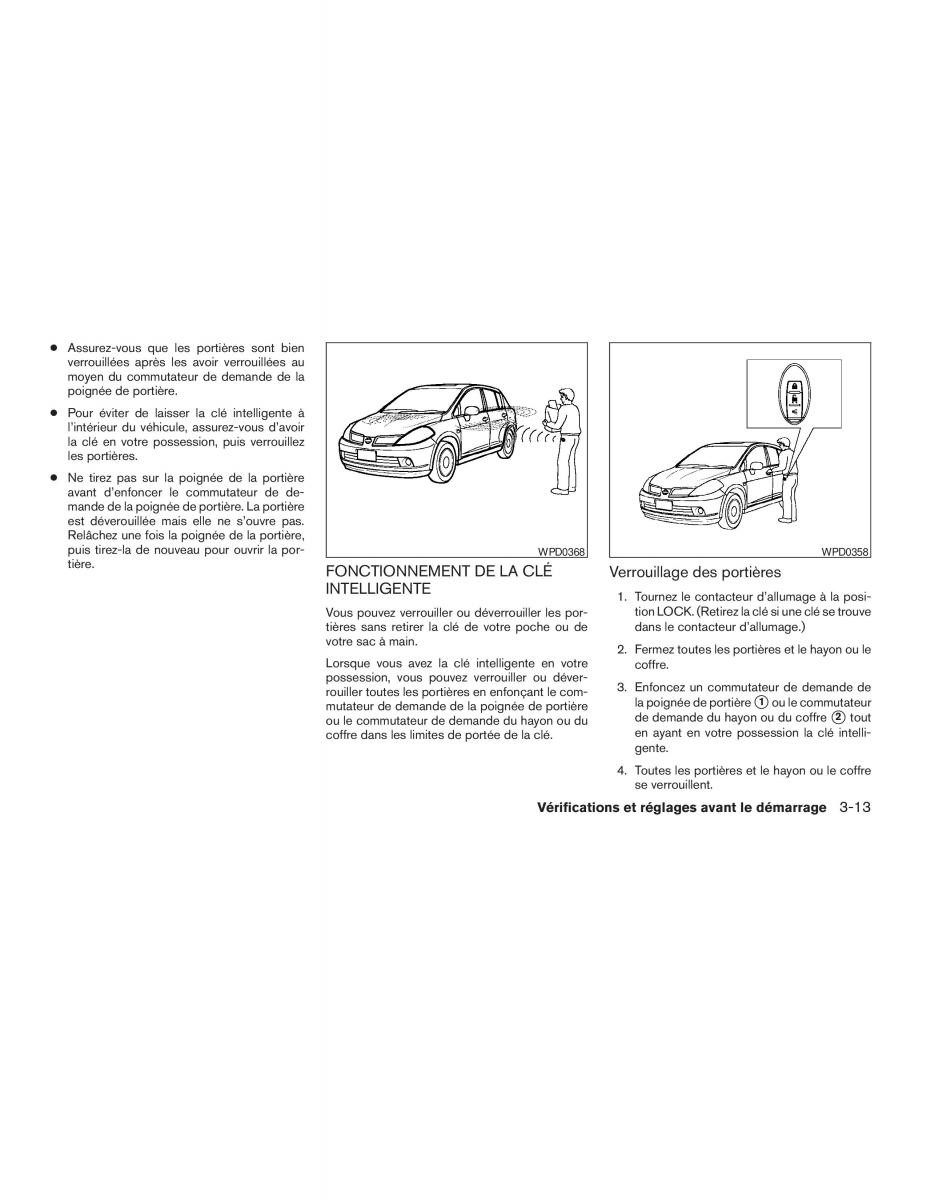 Nissan Tiida Versa I 1 manuel du proprietaire / page 133