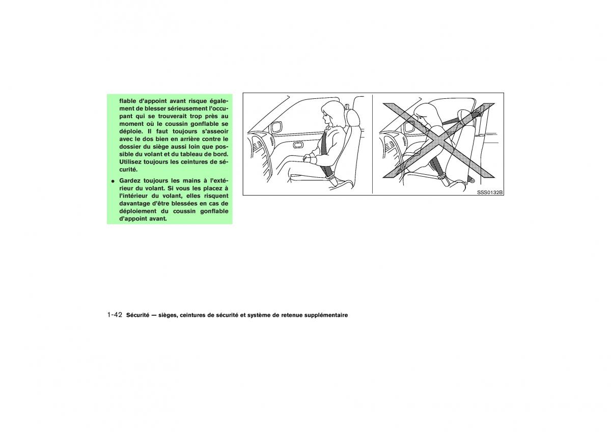 Nissan X Trail II 2 manuel du proprietaire / page 55