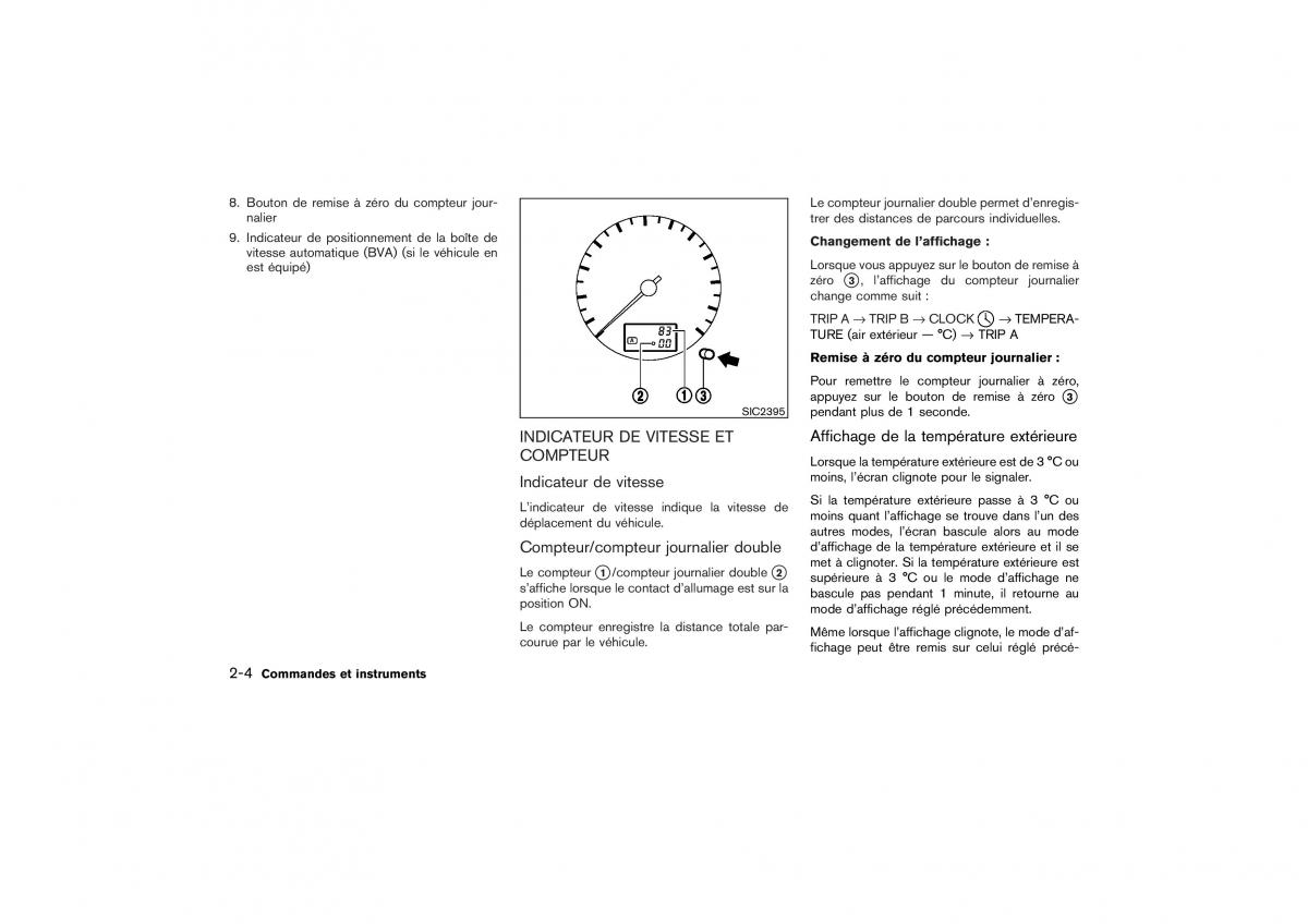 Nissan X Trail II 2 manuel du proprietaire / page 73