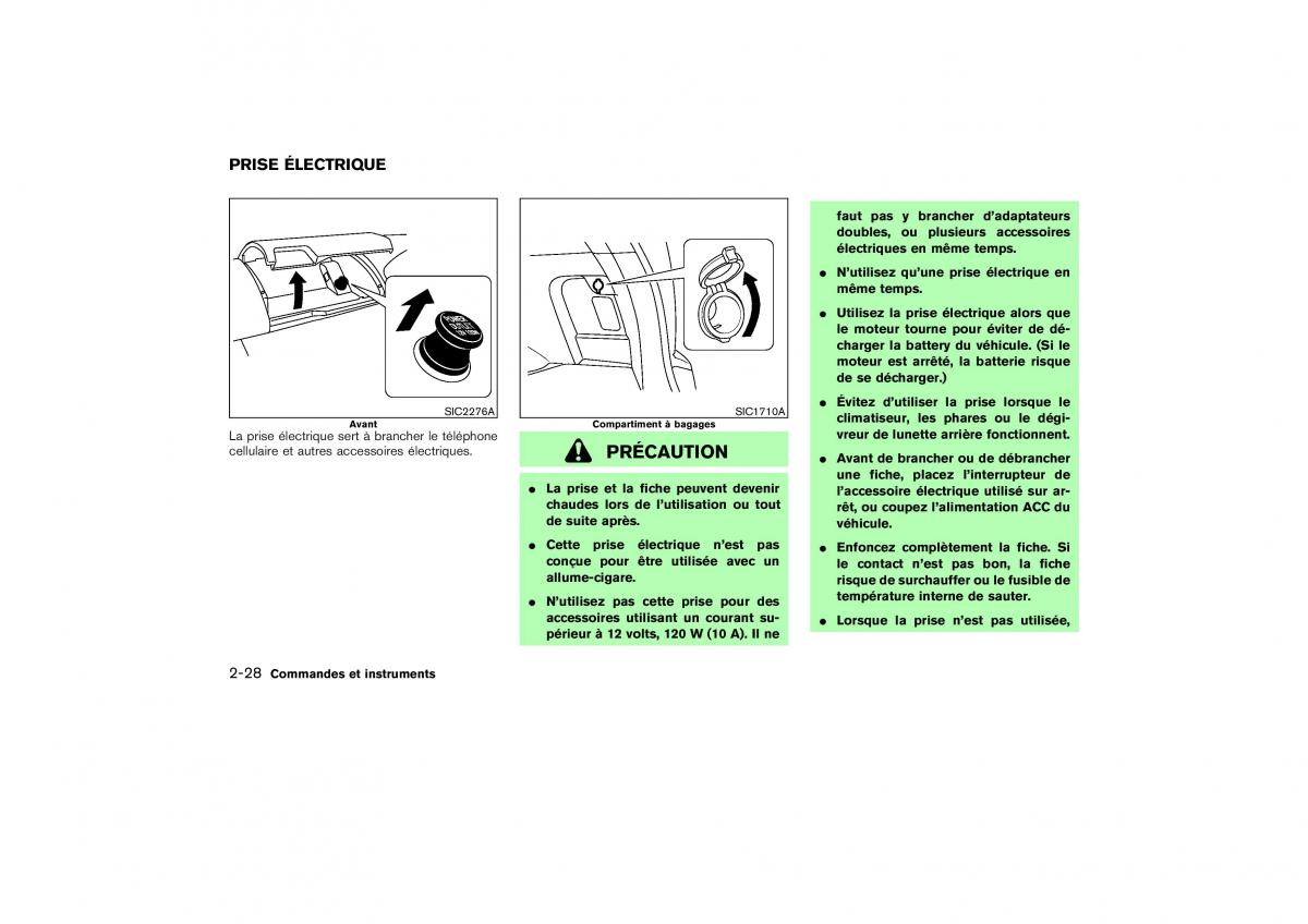 Nissan X Trail II 2 manuel du proprietaire / page 97