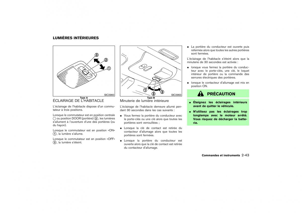 Nissan X Trail II 2 manuel du proprietaire / page 112