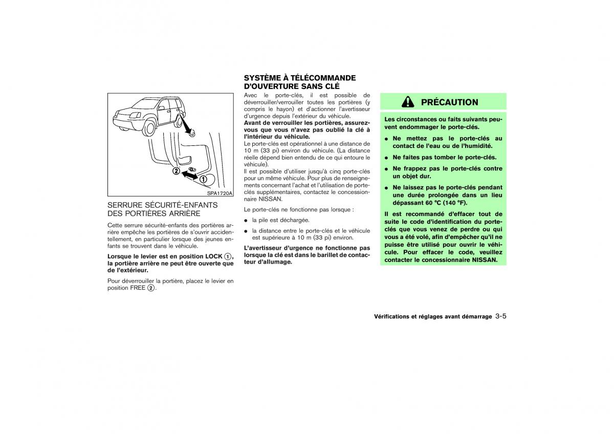 Nissan X Trail II 2 manuel du proprietaire / page 120