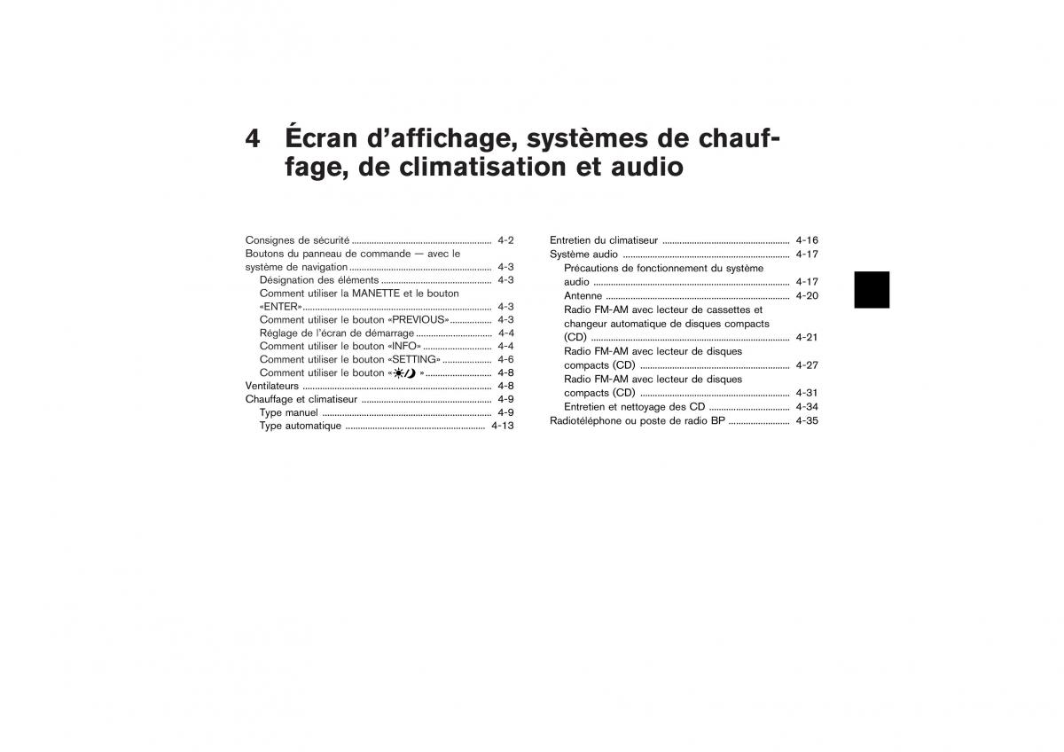 Nissan X Trail II 2 manuel du proprietaire / page 130