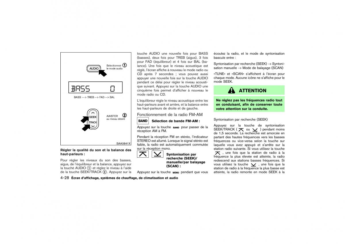 Nissan X Trail II 2 manuel du proprietaire / page 157