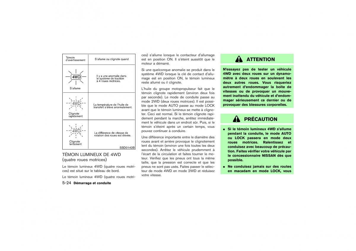 Nissan X Trail II 2 manuel du proprietaire / page 189