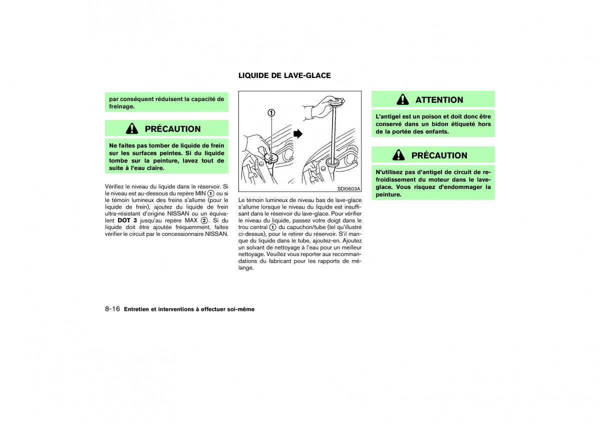 Nissan X Trail II 2 manuel du proprietaire / page 237