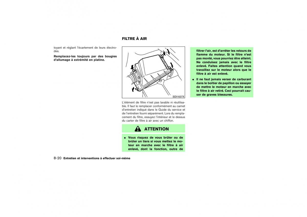 Nissan X Trail II 2 manuel du proprietaire / page 241