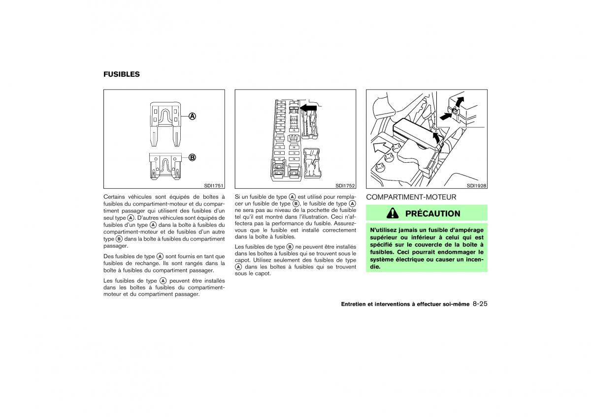 Nissan X Trail II 2 manuel du proprietaire / page 246